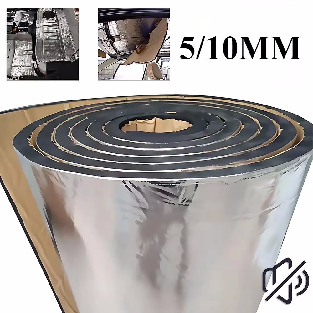 Car Audio Sound Deadening Mat - Tappetino Fonoassorbente per Auto 5/10mm, Isolamento