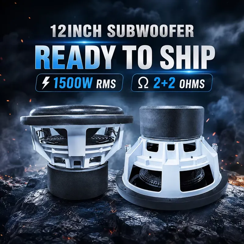 Car Subwoofer 12 Inch 1500W - GRANVOZ Subwoofer da 1500W 12 Pollici