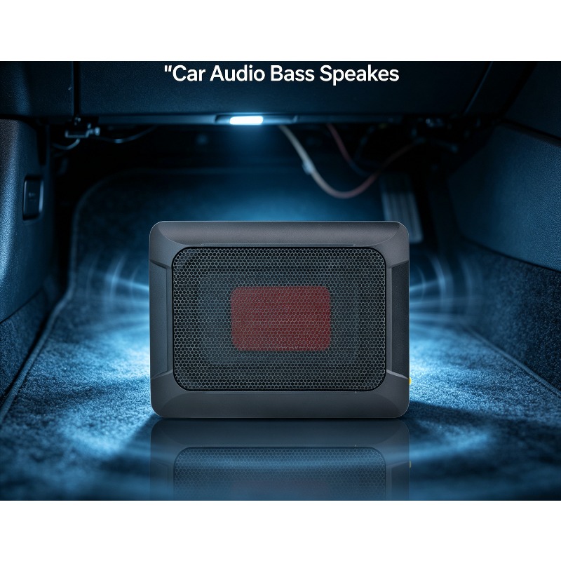 Under Seat Subwoofer Slim 8 Inch - Subwoofer attivo sottosedile da 8 pollici,