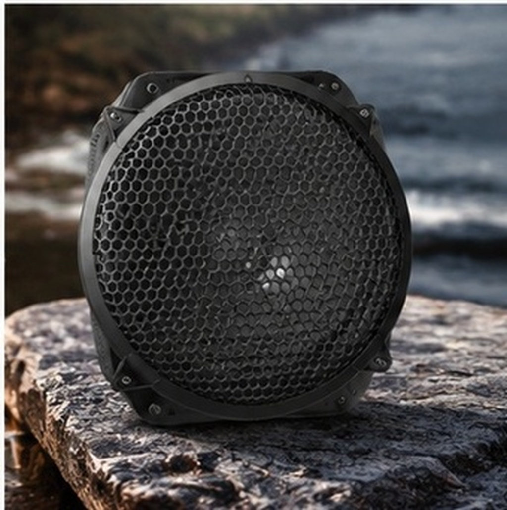 Car Subwoofer Grill Protector - Griglia per altoparlante in ABS nero,