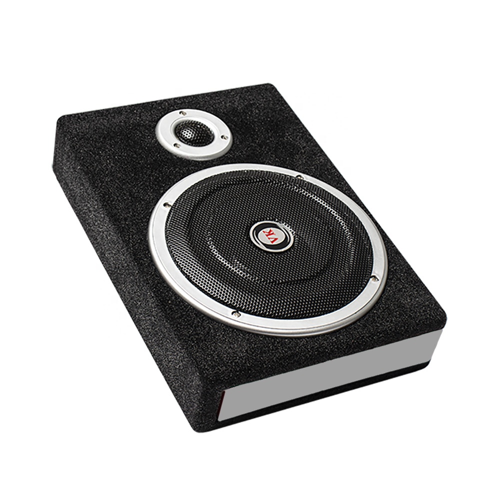 Under Seat Subwoofer Slim 8 Inch - Subwoofer Attivo VK Ultra-sottile da 8