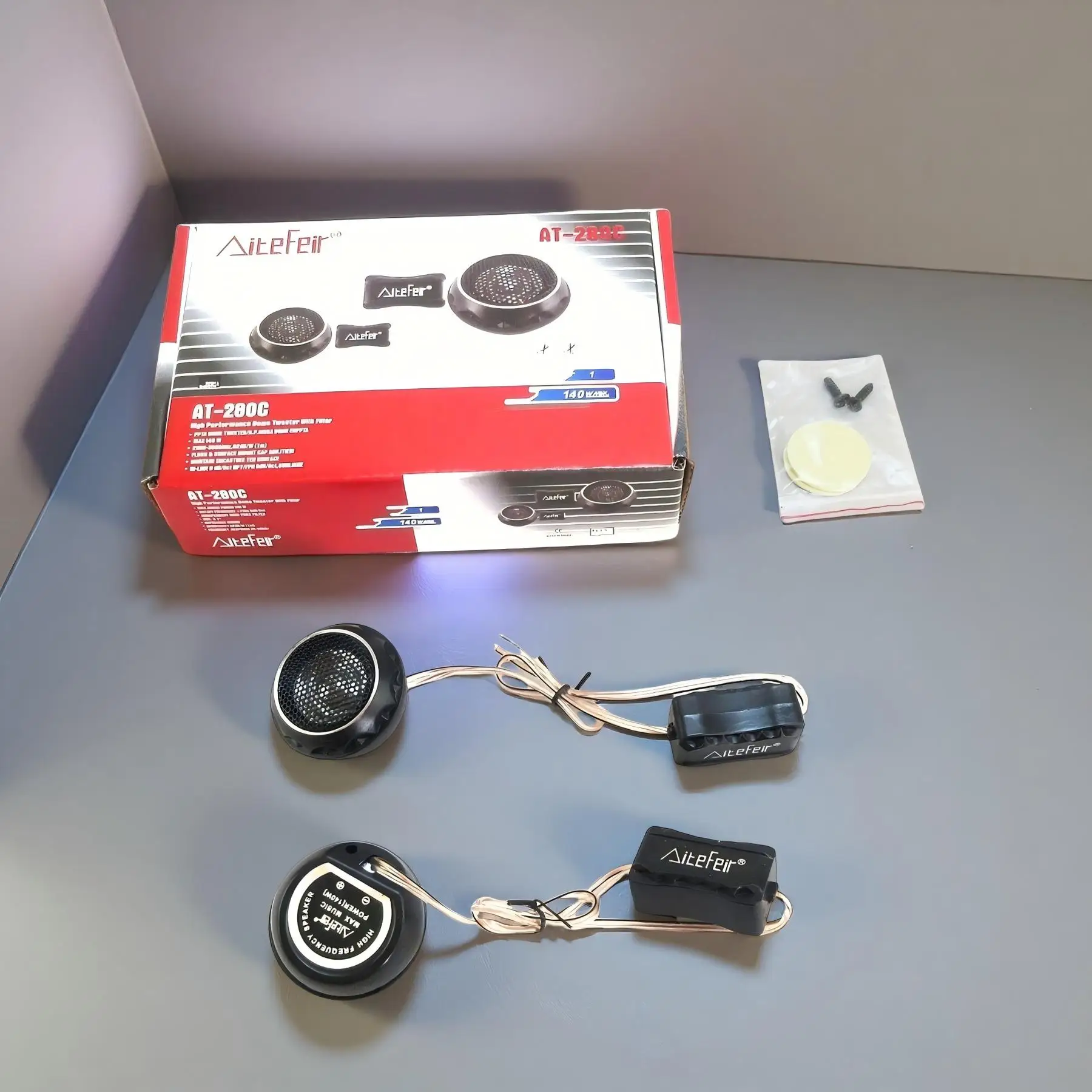 Car Audio Tweeter Silk Dome - 2 Pezzi Tweeter per Auto da