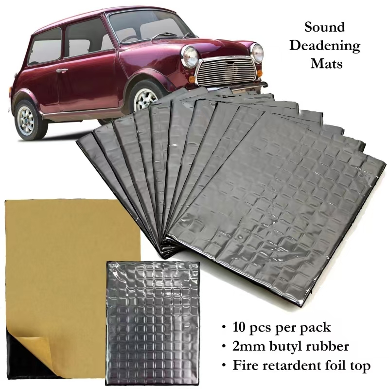 10 Pezzi Tappetino Fonoassorbe - Car Audio Sound Deadening Mat recensione e prezzo