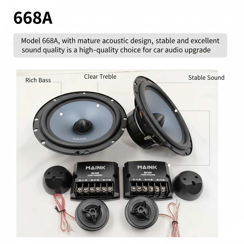 1 Set di Altoparlanti per Auto - Car Audio Component Speaker 6.5 recensione e prezzo