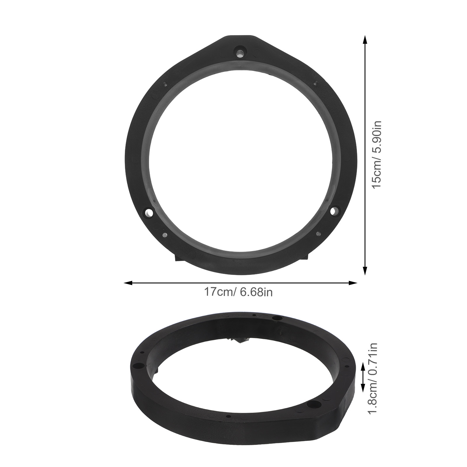 2 anelli distanziatori per alt - Car Speaker Adapter Bracket recensione e prezzo