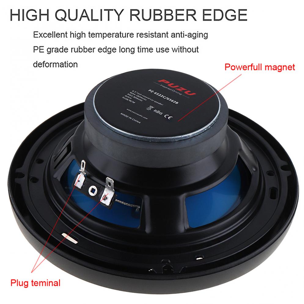 2 pz 6.5 Pollici 180 W 12 V Au - Car Audio Component Speaker 6.5 recensione e prezzo