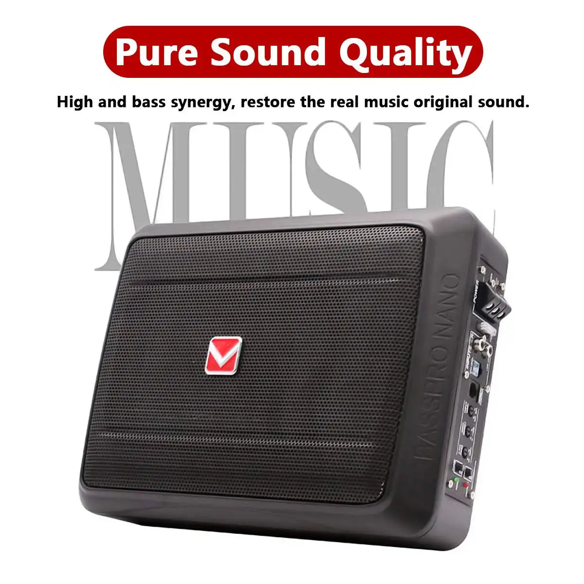 800W/600W 8/10 pollici 12V alt - Under Seat Subwoofer Slim 8 Inch recensione e prezzo