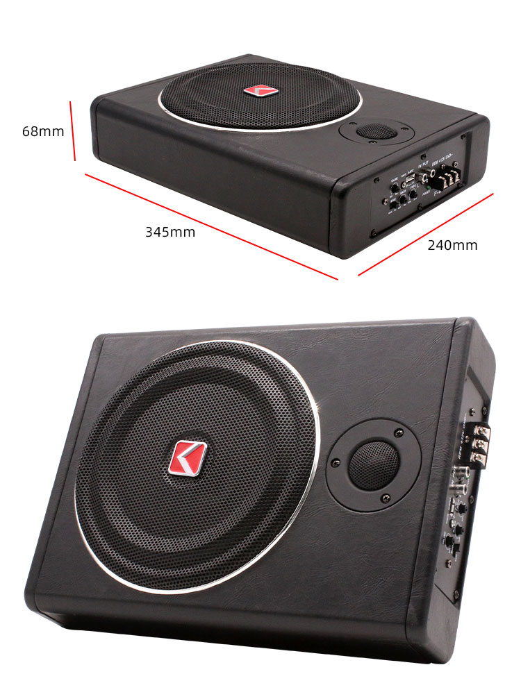 Subwoofer portatile da 12 V Mi - Under Seat Subwoofer Slim 8 Inch recensione e prezzo
