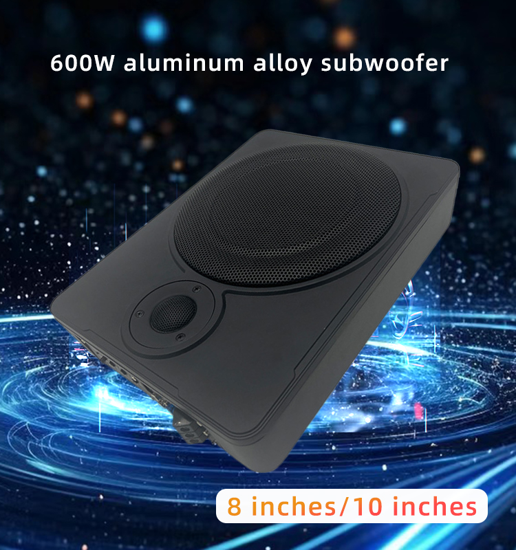 Subwoofer auto sottile da 12V  - Under Seat Subwoofer Slim 8 Inch recensione e prezzo