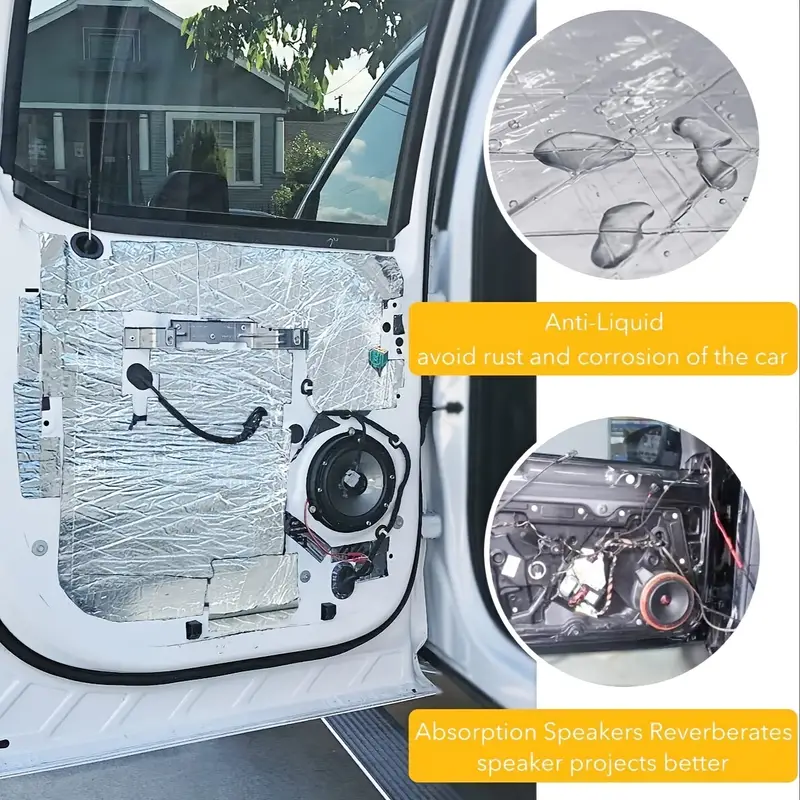 2000*500/250*400mm 5/10mm Tapp - Car Audio Sound Deadening Mat recensione e prezzo