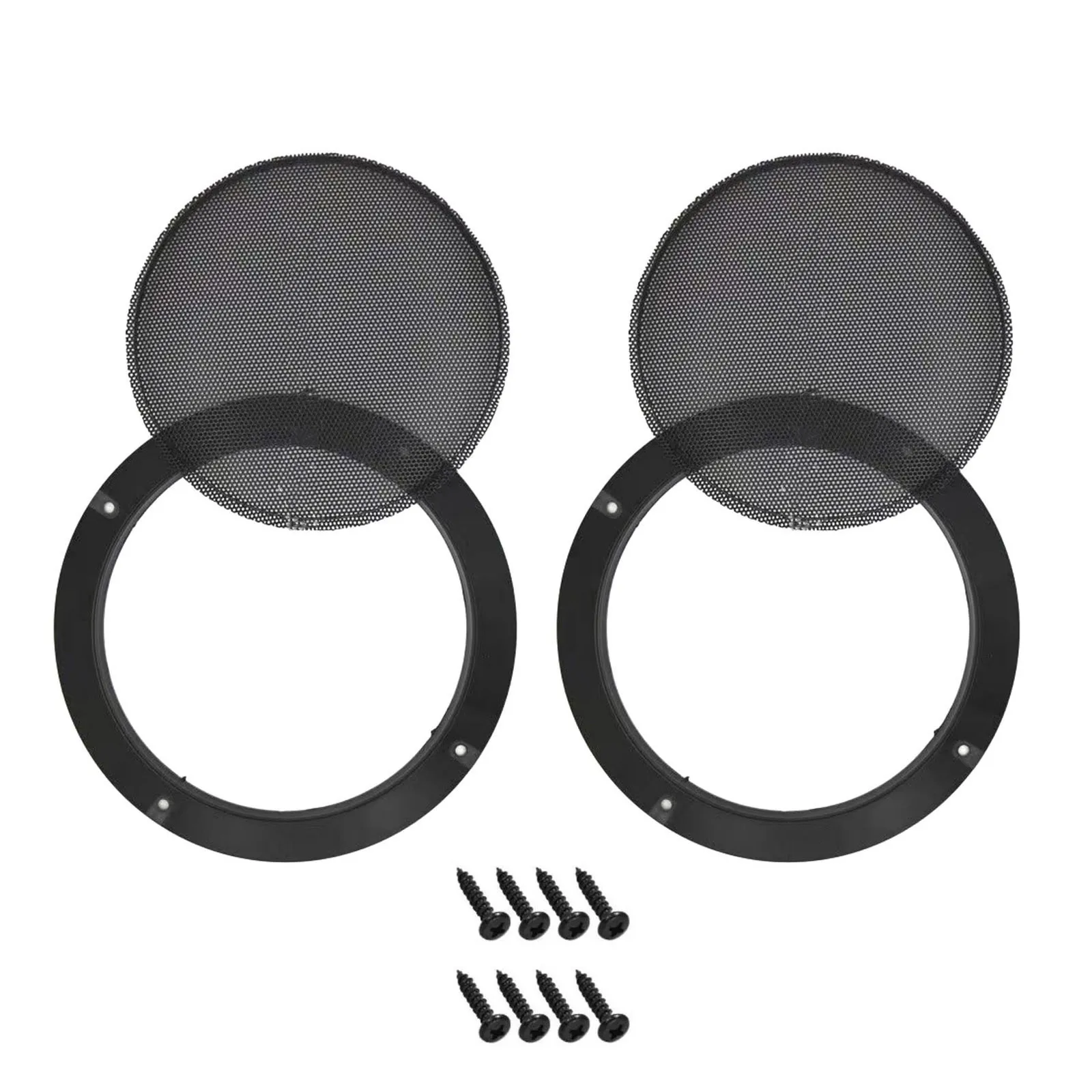 2 pezzi, griglie nere per alto - Car Subwoofer Grill Protector recensione e prezzo