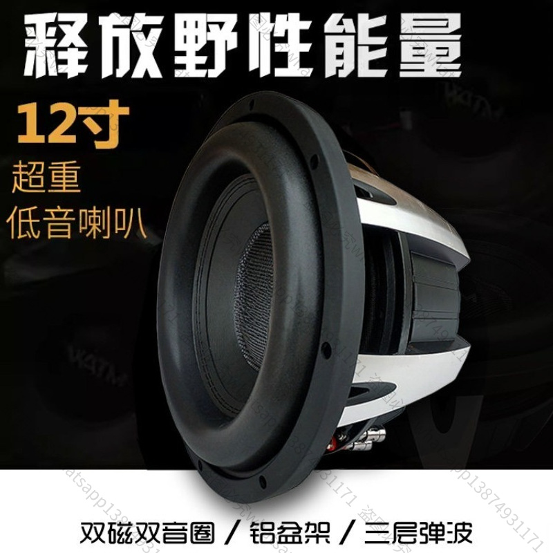 Adatto per la modifica dell'au - Car Subwoofer 12 Inch 1500W recensione e prezzo