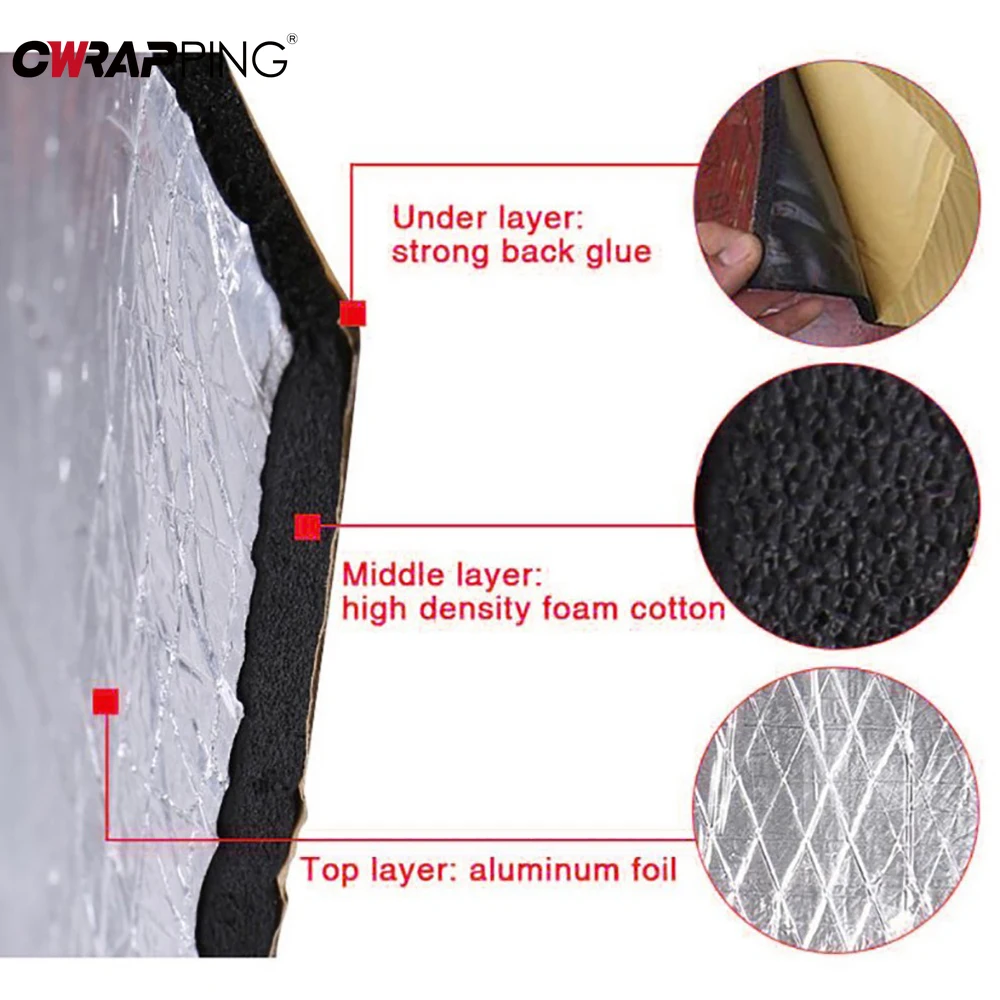 Tappetino Insonorizzante per A - Car Audio Sound Deadening Mat recensione e prezzo