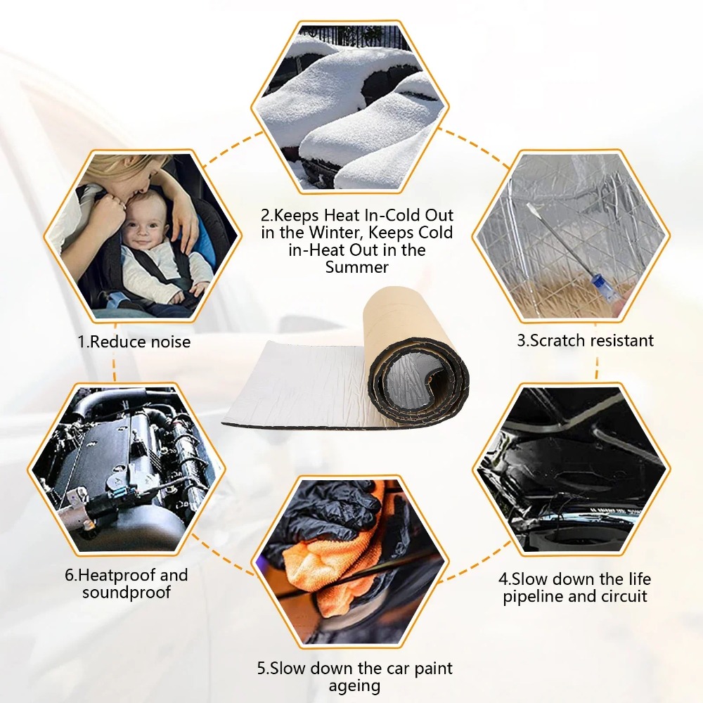 5/10 MILLIMETRI Fonoassorbente - Car Audio Sound Deadening Mat recensione e prezzo
