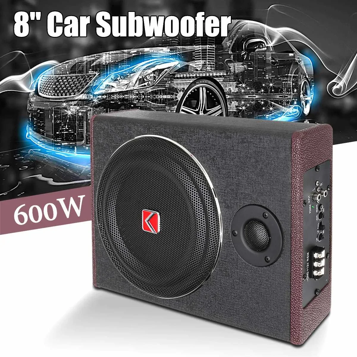 Subwoofer per auto da 8 pollic - Under Seat Subwoofer Slim 8 Inch recensione e prezzo