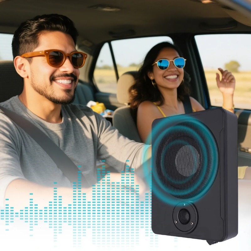 Subwoofer attivo per auto, per - Under Seat Subwoofer Slim 8 Inch recensione e prezzo
