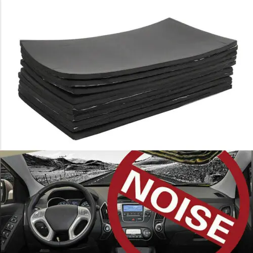 10 fogli di schiuma fonoassorb - Car Audio Sound Deadening Mat recensione e prezzo