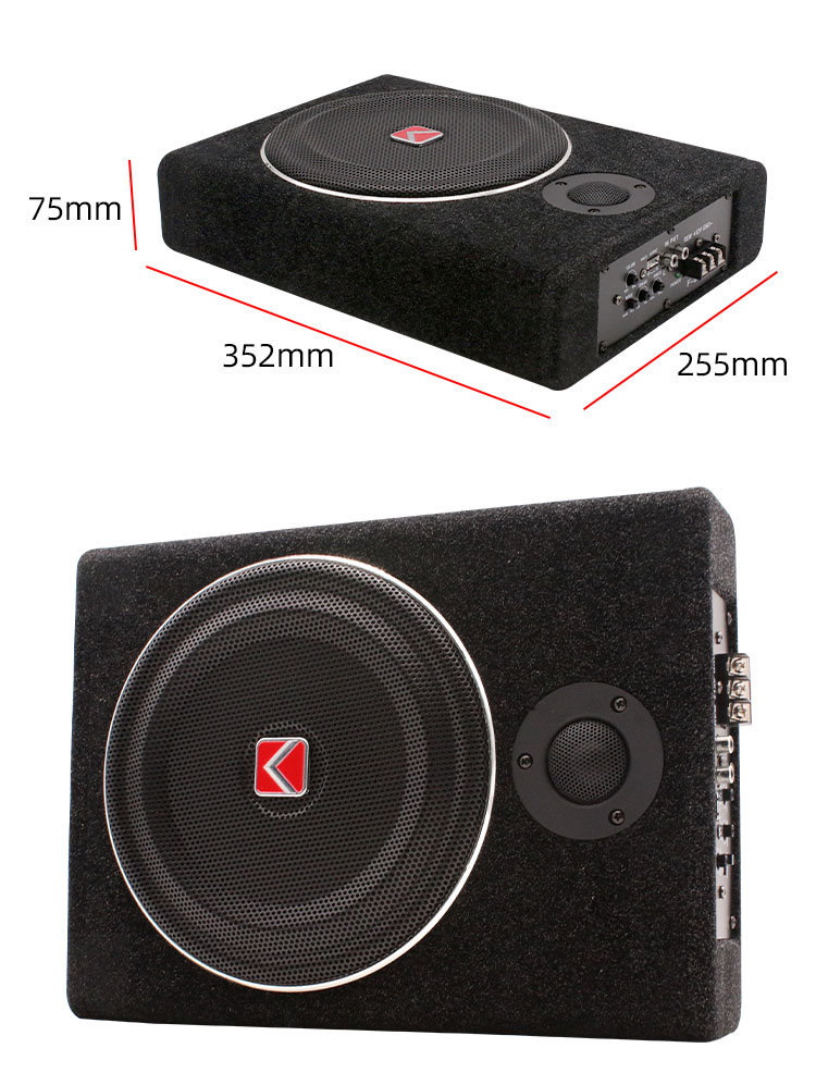 Subwoofer Attivo Ultra-sottile - Under Seat Subwoofer Slim 8 Inch recensione e prezzo