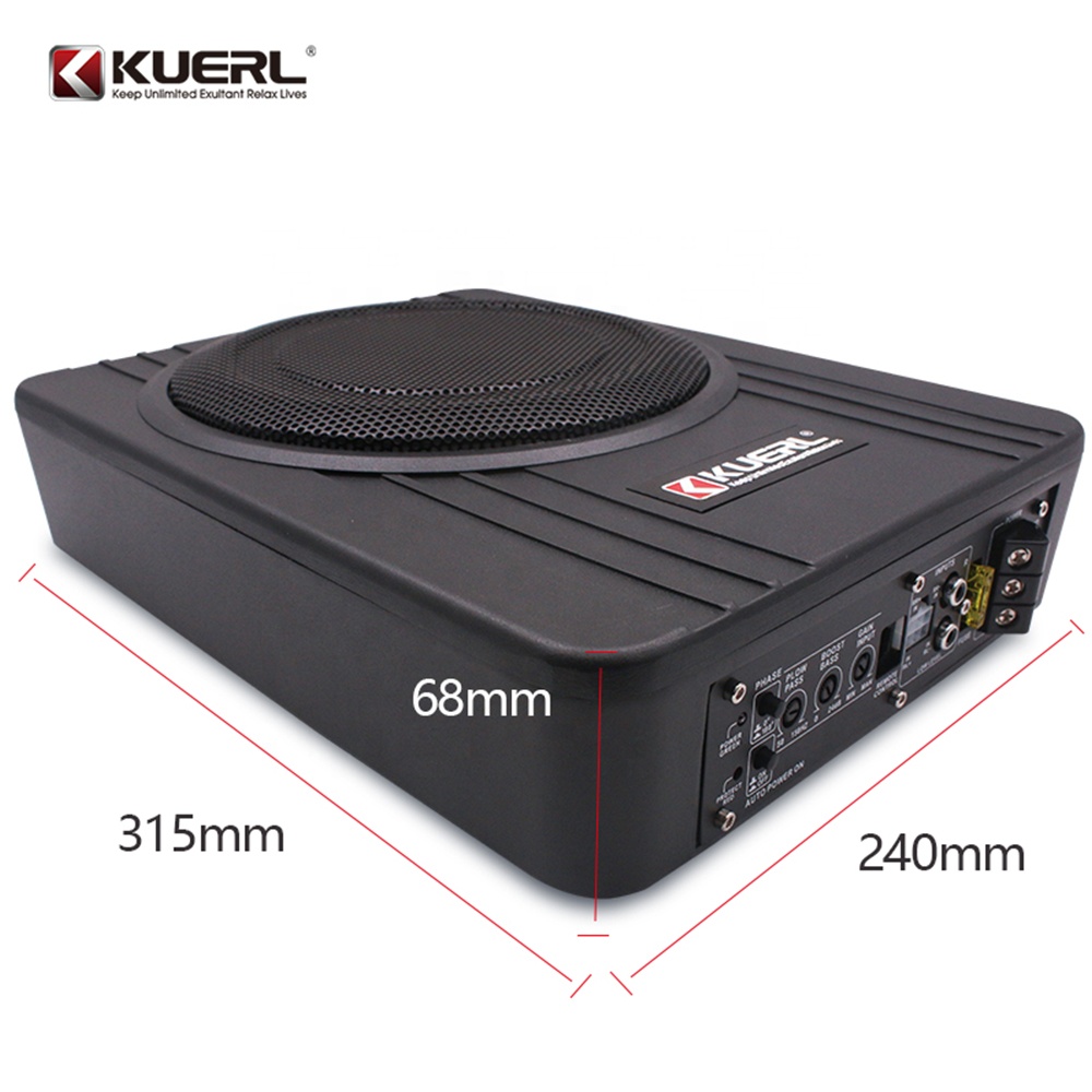 Subwoofer per Auto dal Design  - Under Seat Subwoofer Slim 8 Inch recensione e prezzo