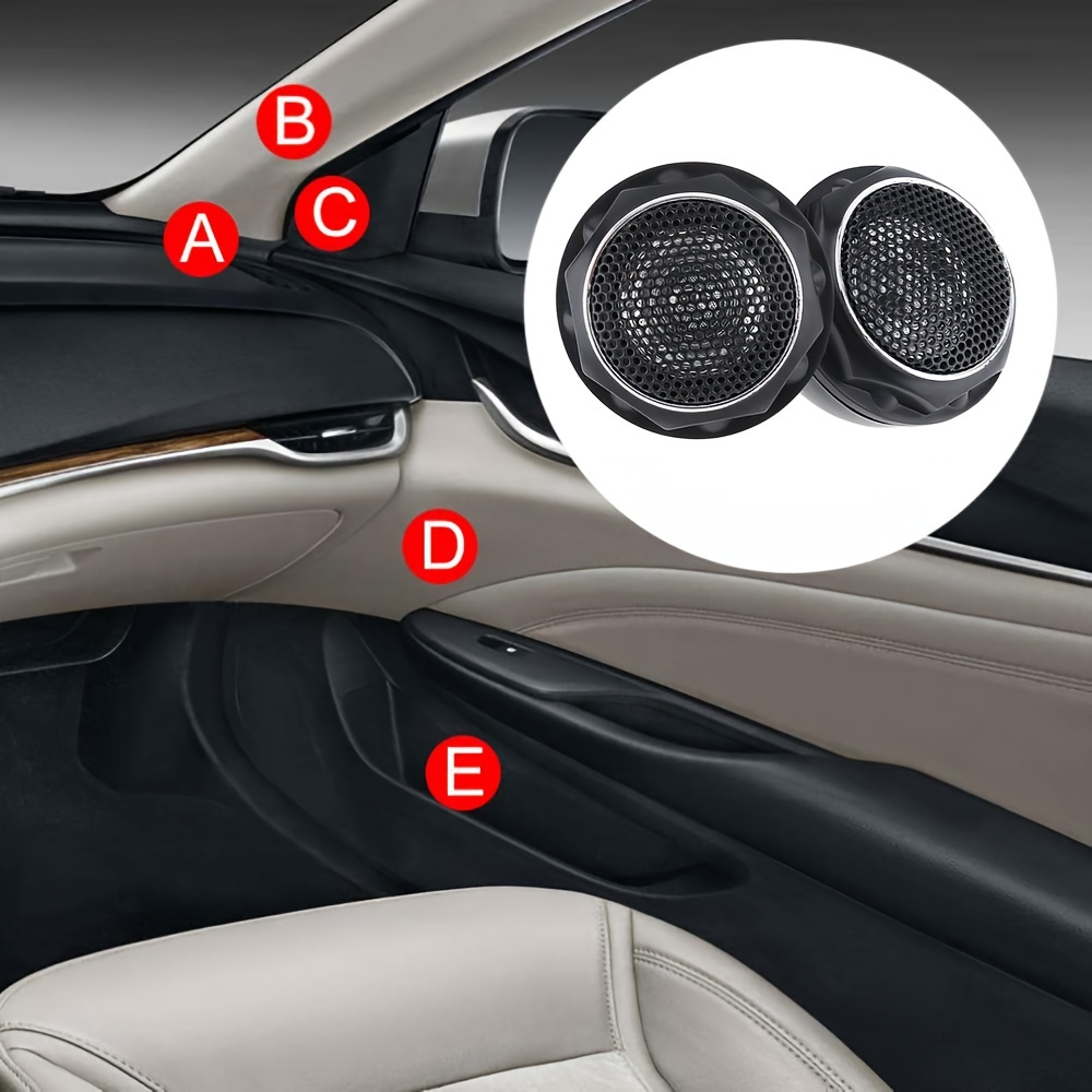2 Pezzi Tweeter per Auto da 28 - Car Audio Tweeter Silk Dome recensione e prezzo