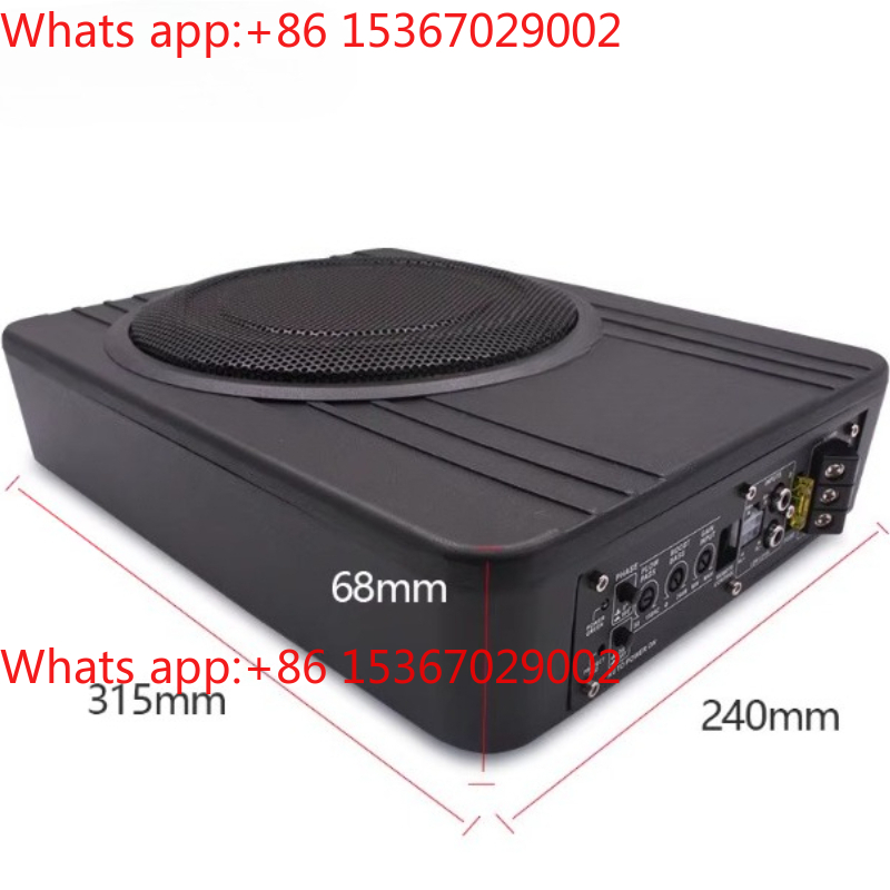 Subwoofer per auto dal design  - Under Seat Subwoofer Slim 8 Inch recensione e prezzo